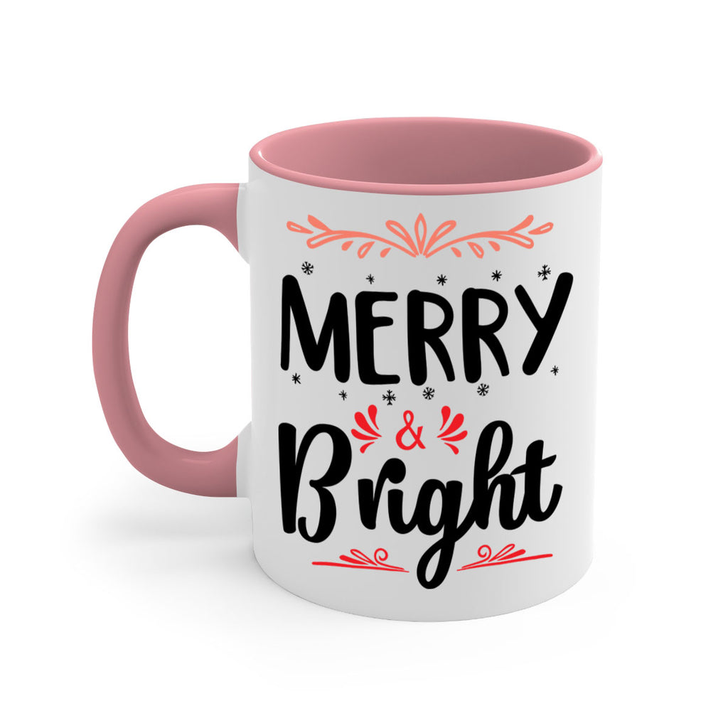 merry & bright style 467#- christmas-Mug / Coffee Cup