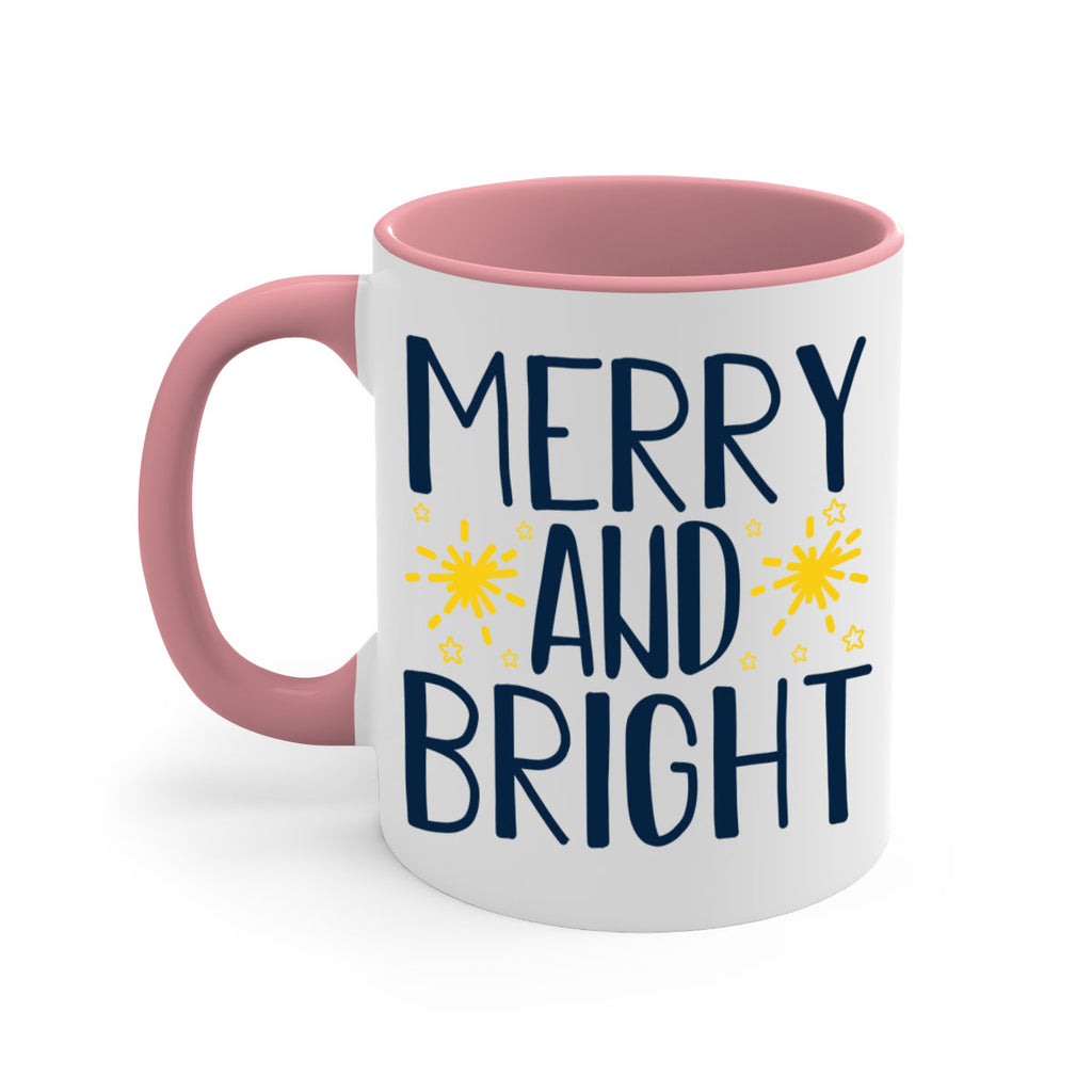 merry and bright 226#- christmas-Mug / Coffee Cup