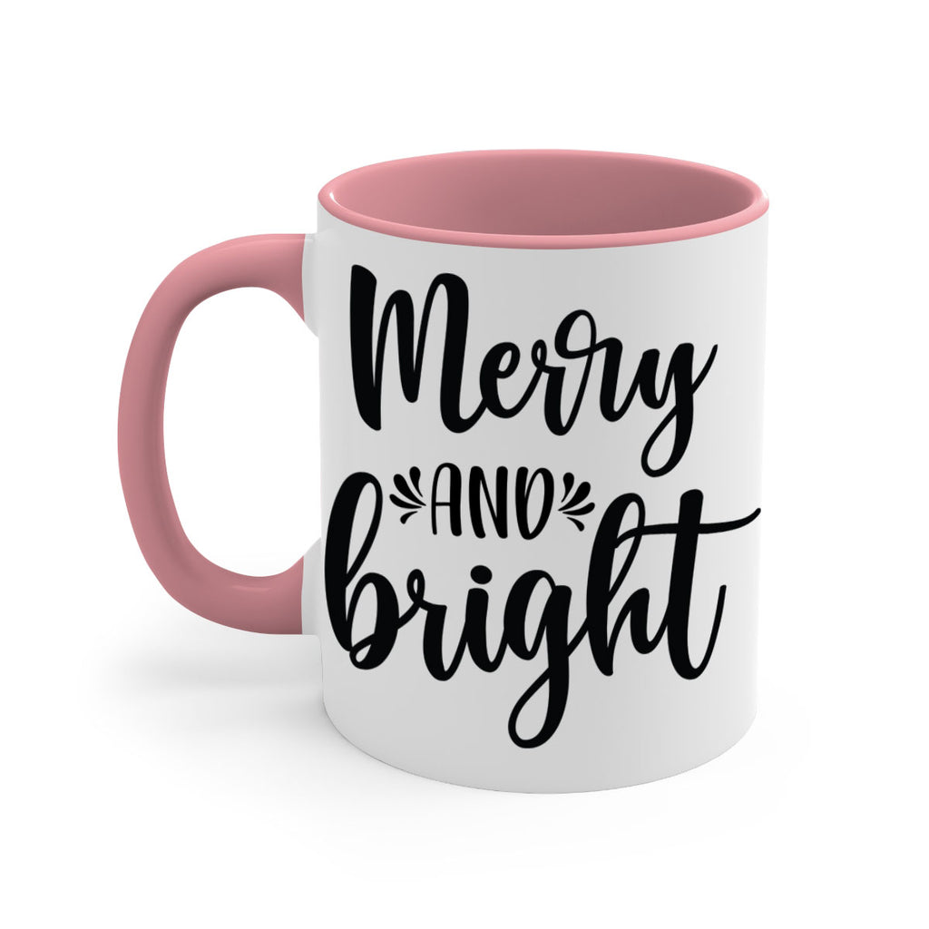 merry and bright style 472#- christmas-Mug / Coffee Cup