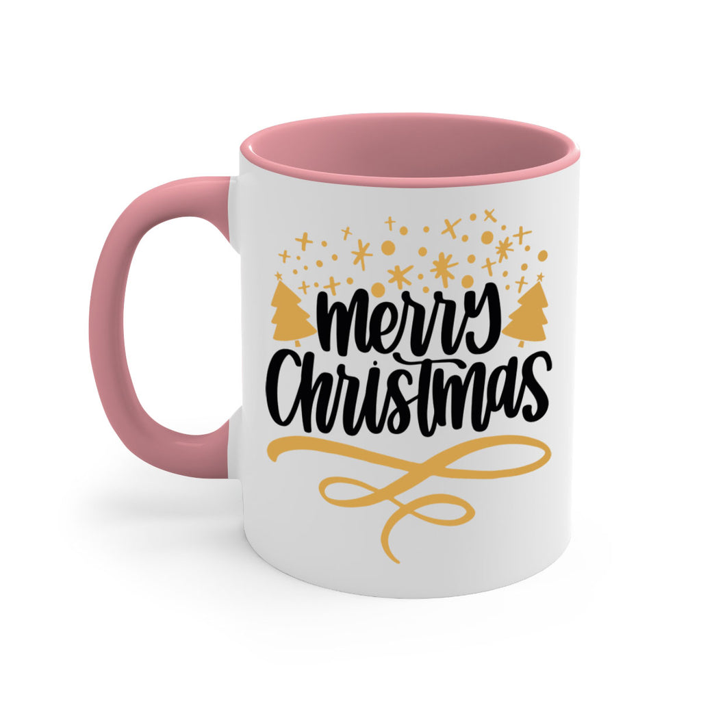 merry christmas gold 84#- christmas-Mug / Coffee Cup