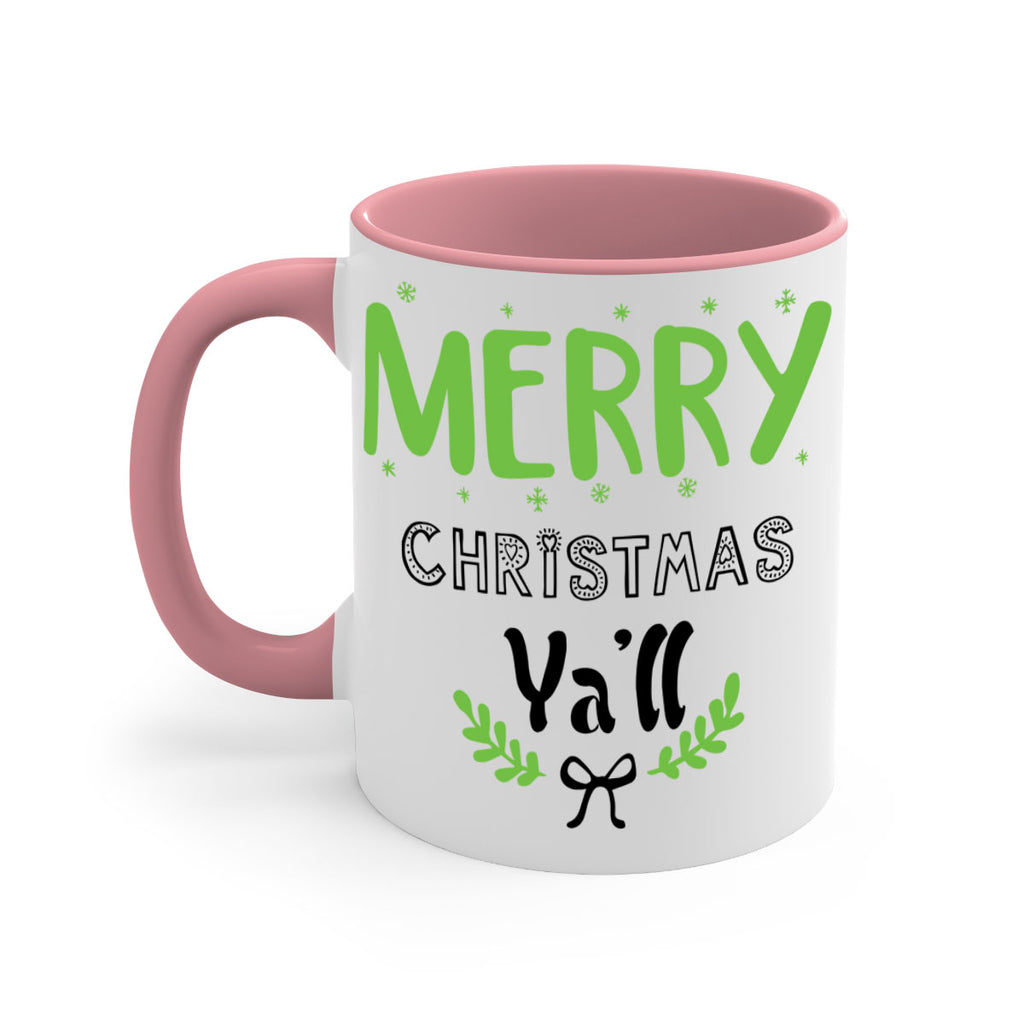 merry christmas ya ll style 506#- christmas-Mug / Coffee Cup