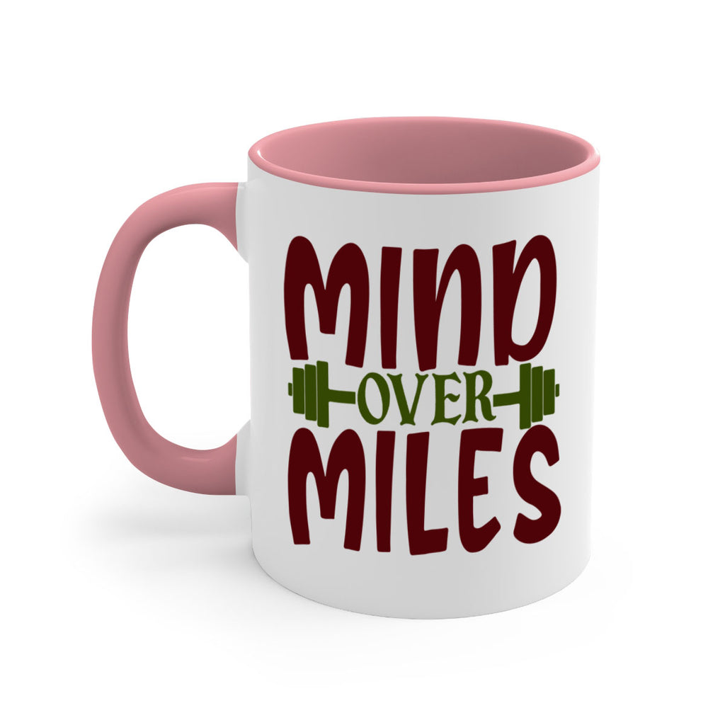 mind over miles 29#- gym-Mug / Coffee Cup