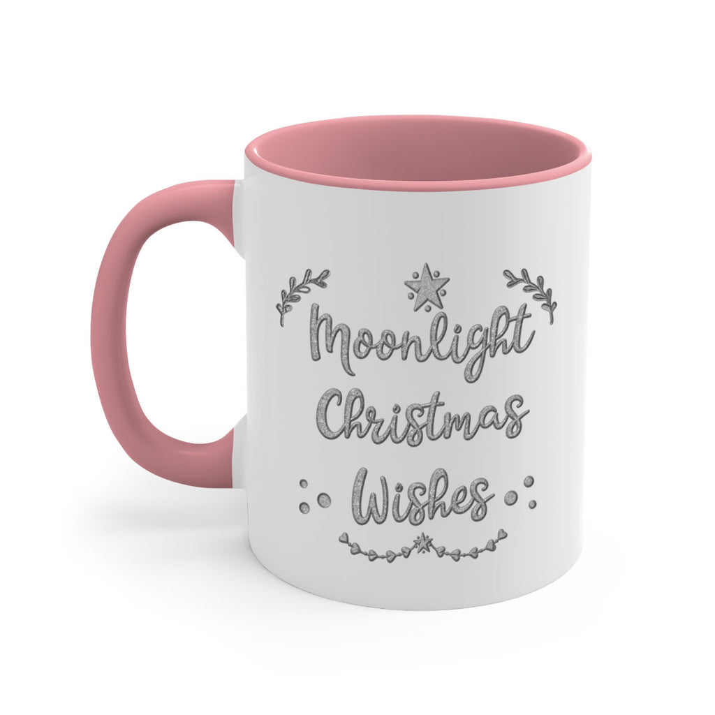 moonlight christmas wishes silver 455#- christmas-Mug / Coffee Cup