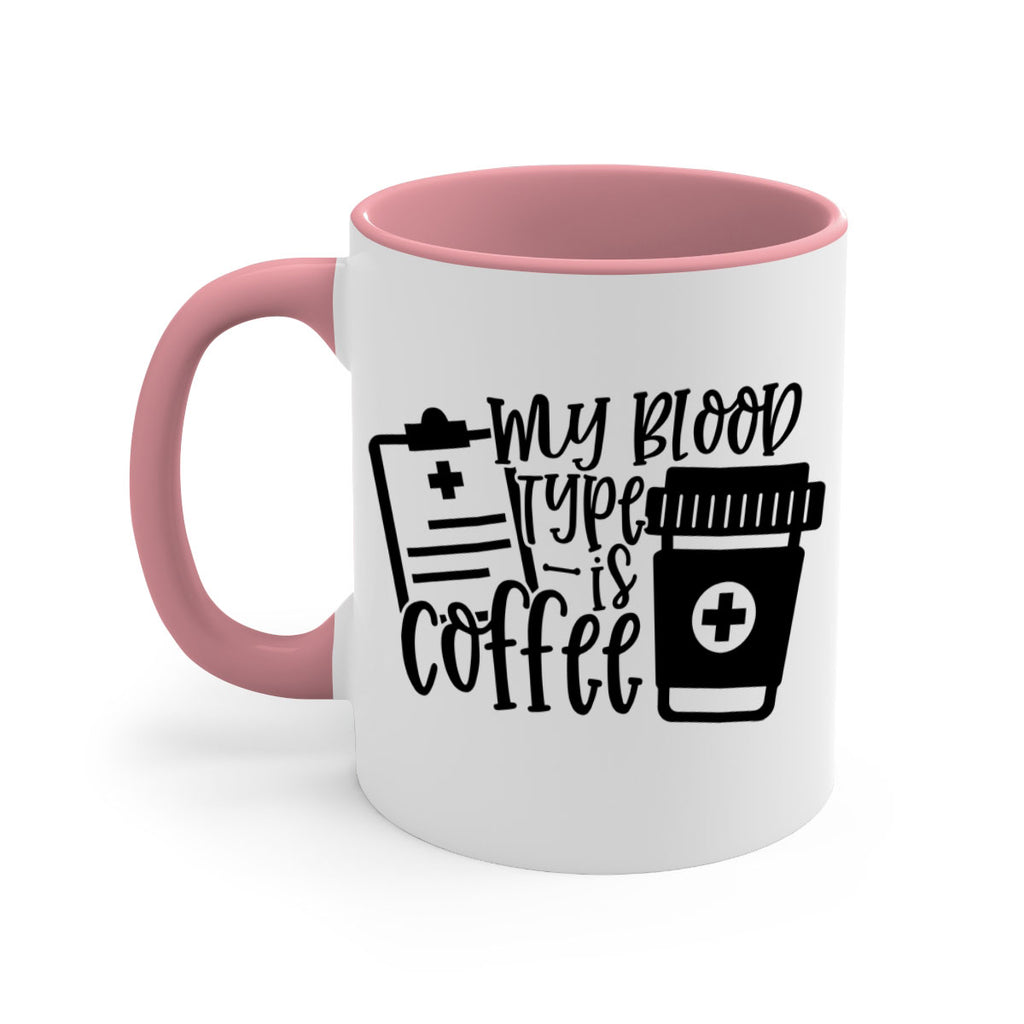 my blood type is coffee 60#- coffee-Mug / Coffee Cup