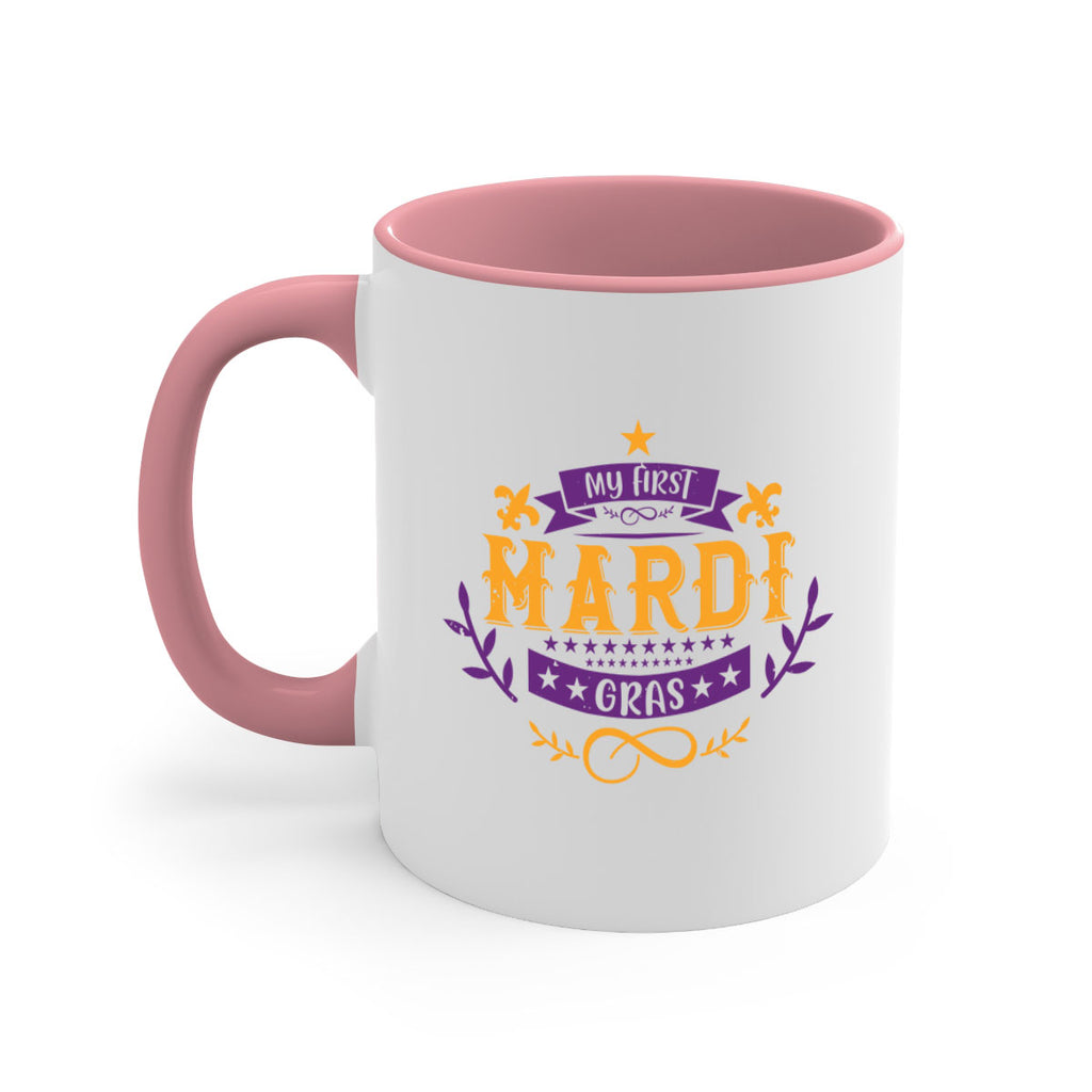 my first mardi gras 44#- mardi gras-Mug / Coffee Cup