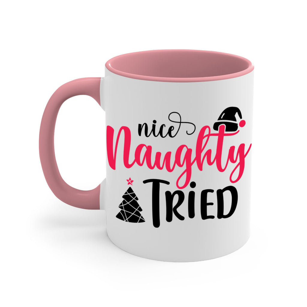 nice naughty i tried style 540#- christmas-Mug / Coffee Cup