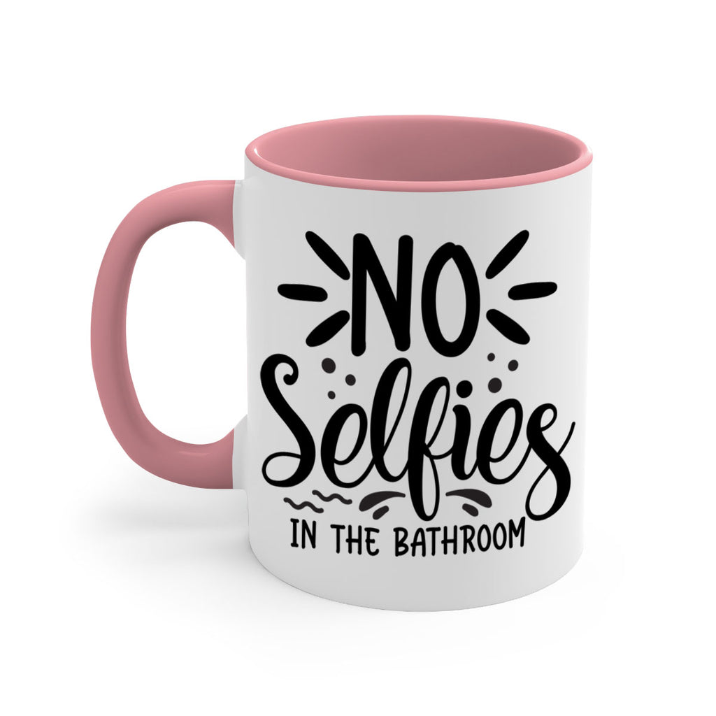 no selfies in the bathroom 64#- bathroom-Mug / Coffee Cup