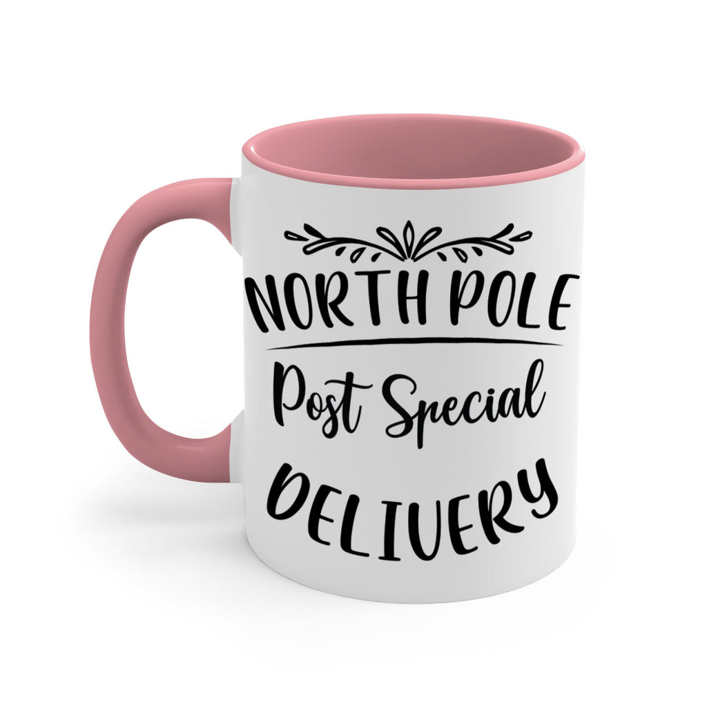 north pole post special delivery style 545#- christmas-Mug / Coffee Cup