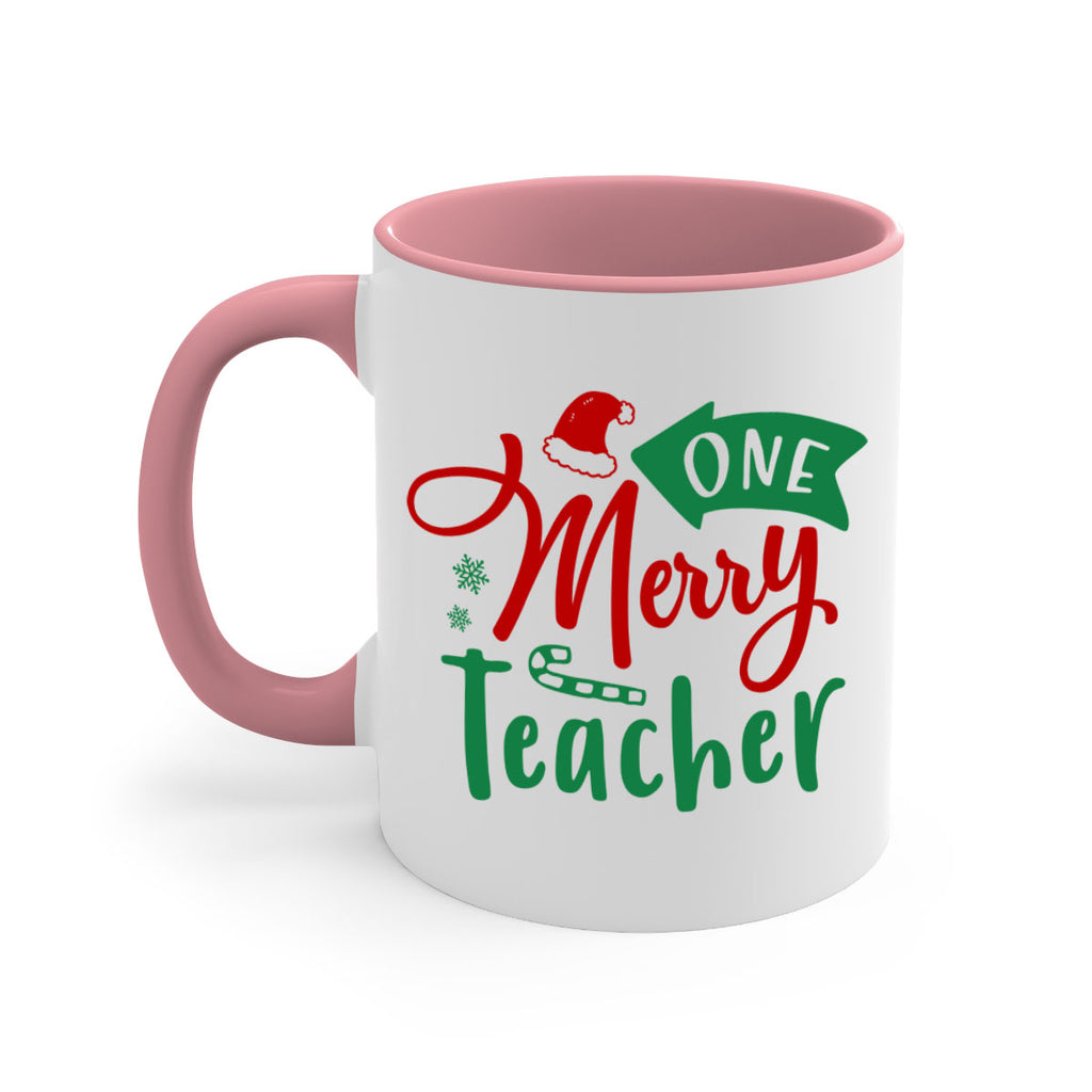 one merry teacher style 575#- christmas-Mug / Coffee Cup