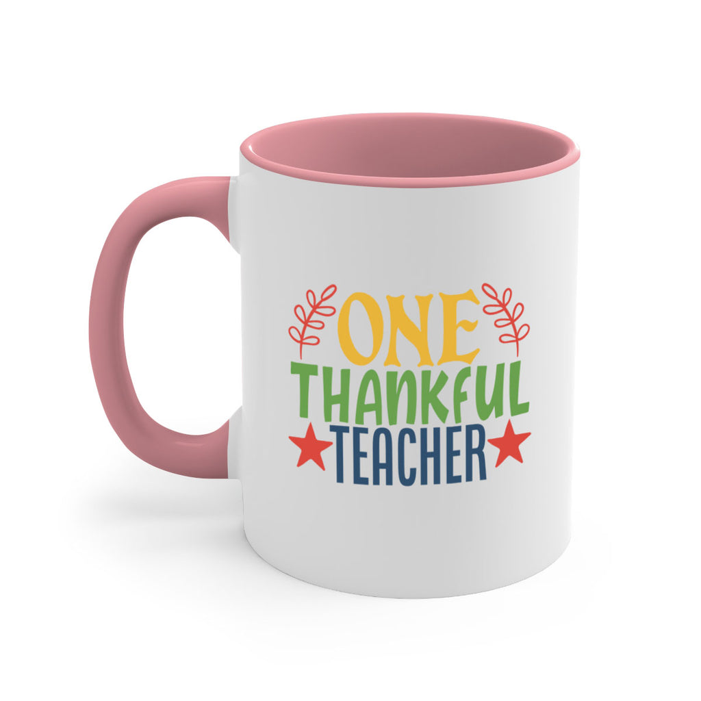 one thankful teacher Style 157#- teacher-Mug / Coffee Cup