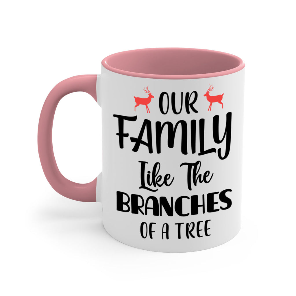our family like the branches of a tree style 578#- christmas-Mug / Coffee Cup