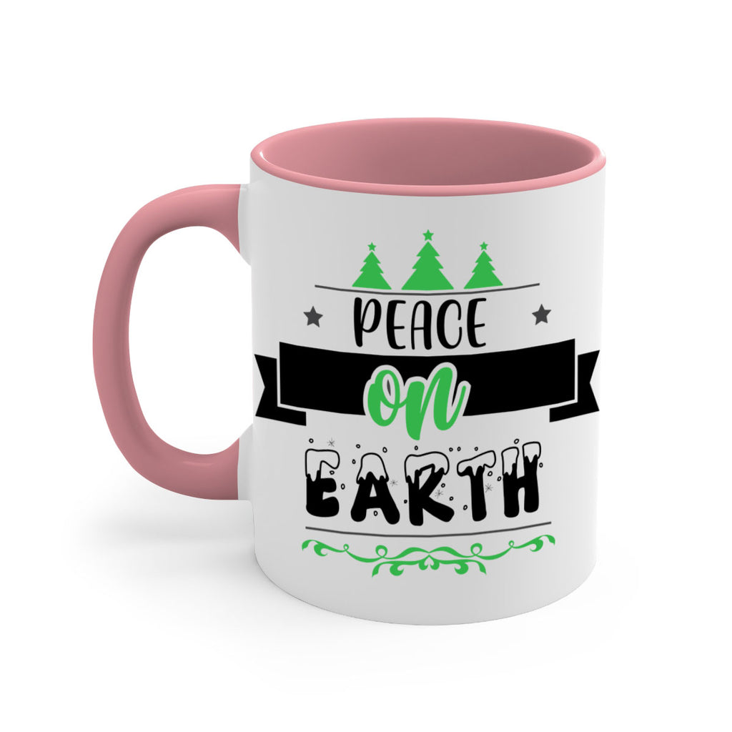 peace on earth style 585#- christmas-Mug / Coffee Cup