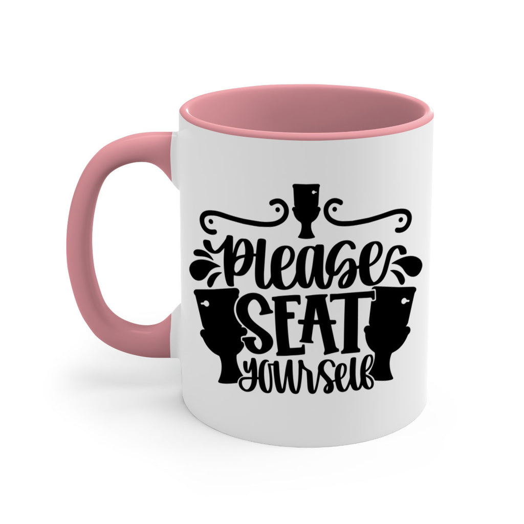 please seat yourself 21#- bathroom-Mug / Coffee Cup