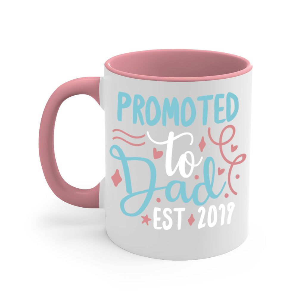 promoted to dad est 9#- fathers day-Mug / Coffee Cup