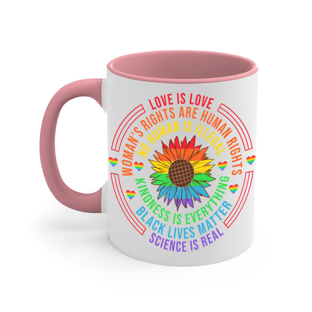 rainbow lgbt pride flower lgbt 27#- lgbt-Mug / Coffee Cup