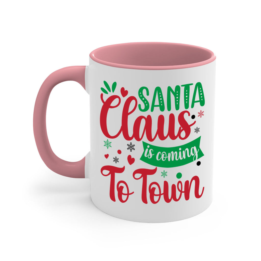 santa claus is coming to town style 603#- christmas-Mug / Coffee Cup