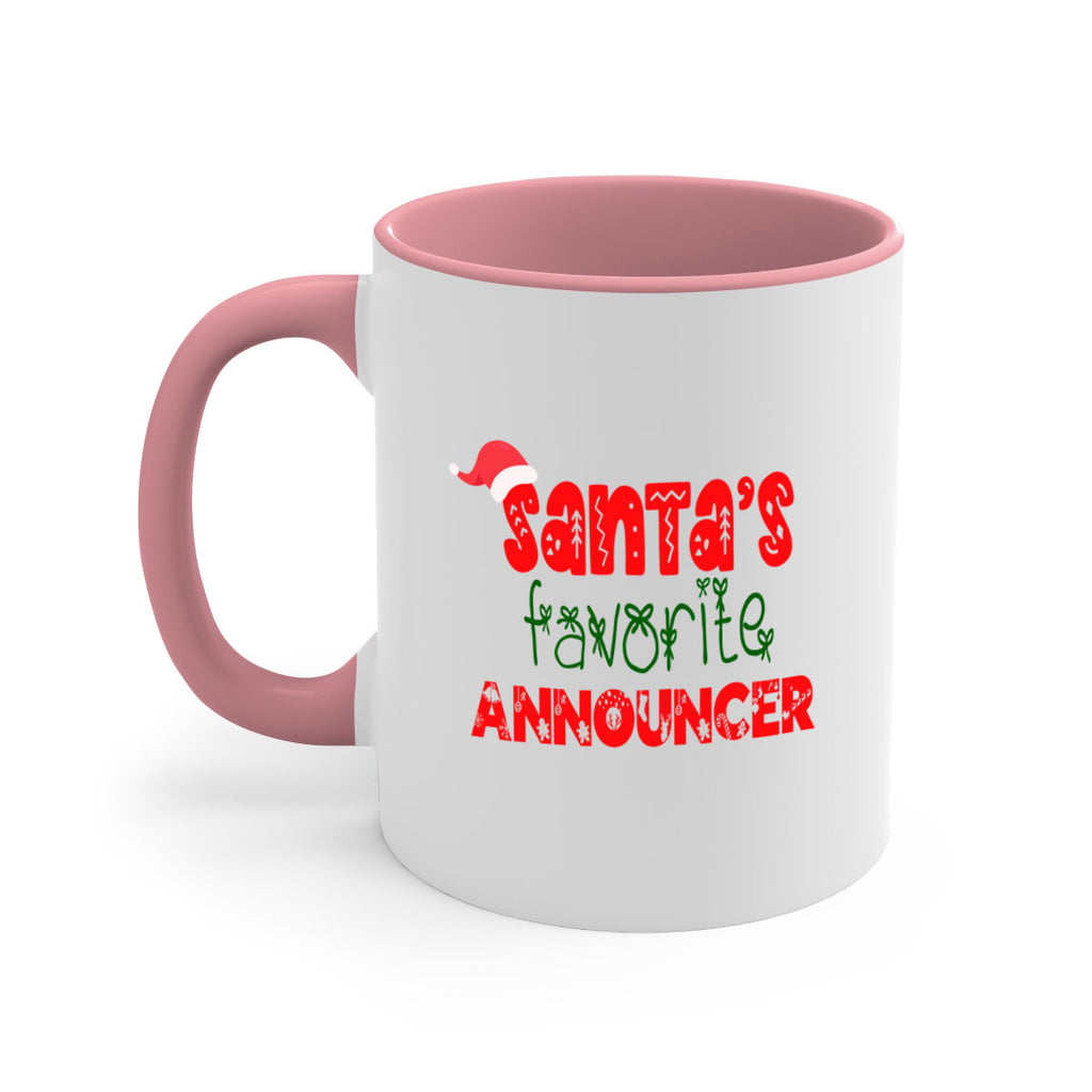 santas favorite announcer style 643#- christmas-Mug / Coffee Cup