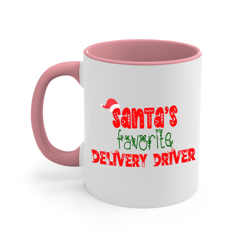 santas favorite delivery driver style 772#- christmas-Mug / Coffee Cup