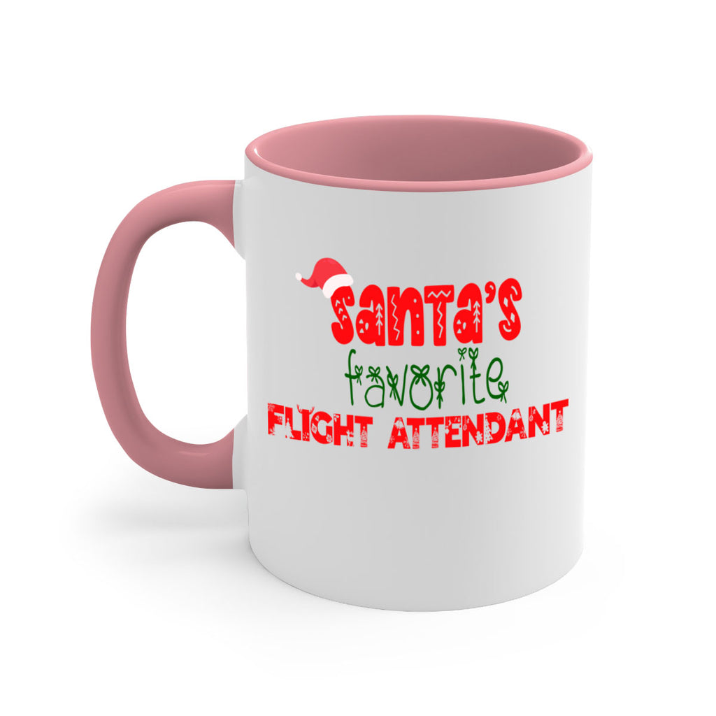 santas favorite flight attendant style 828#- christmas-Mug / Coffee Cup