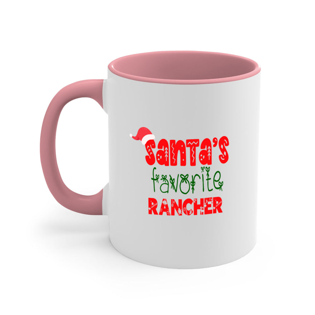santas favorite rancher style 1054#- christmas-Mug / Coffee Cup