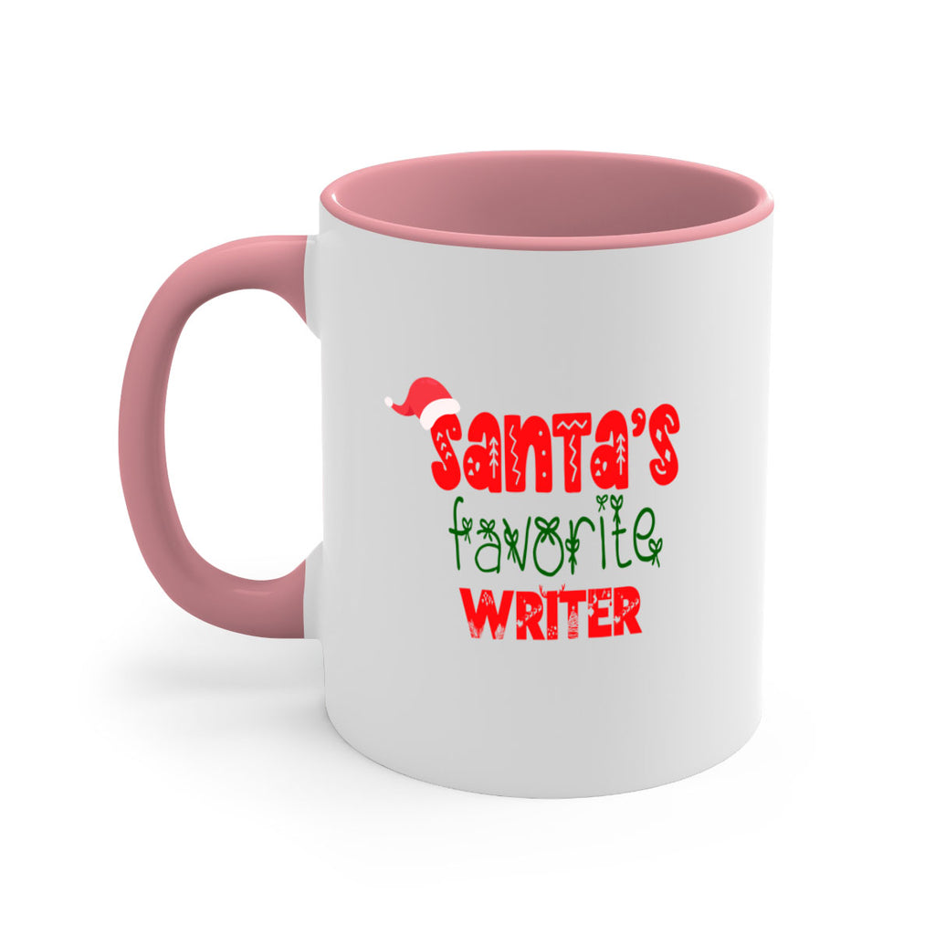 santas favorite writer style 1159#- christmas-Mug / Coffee Cup