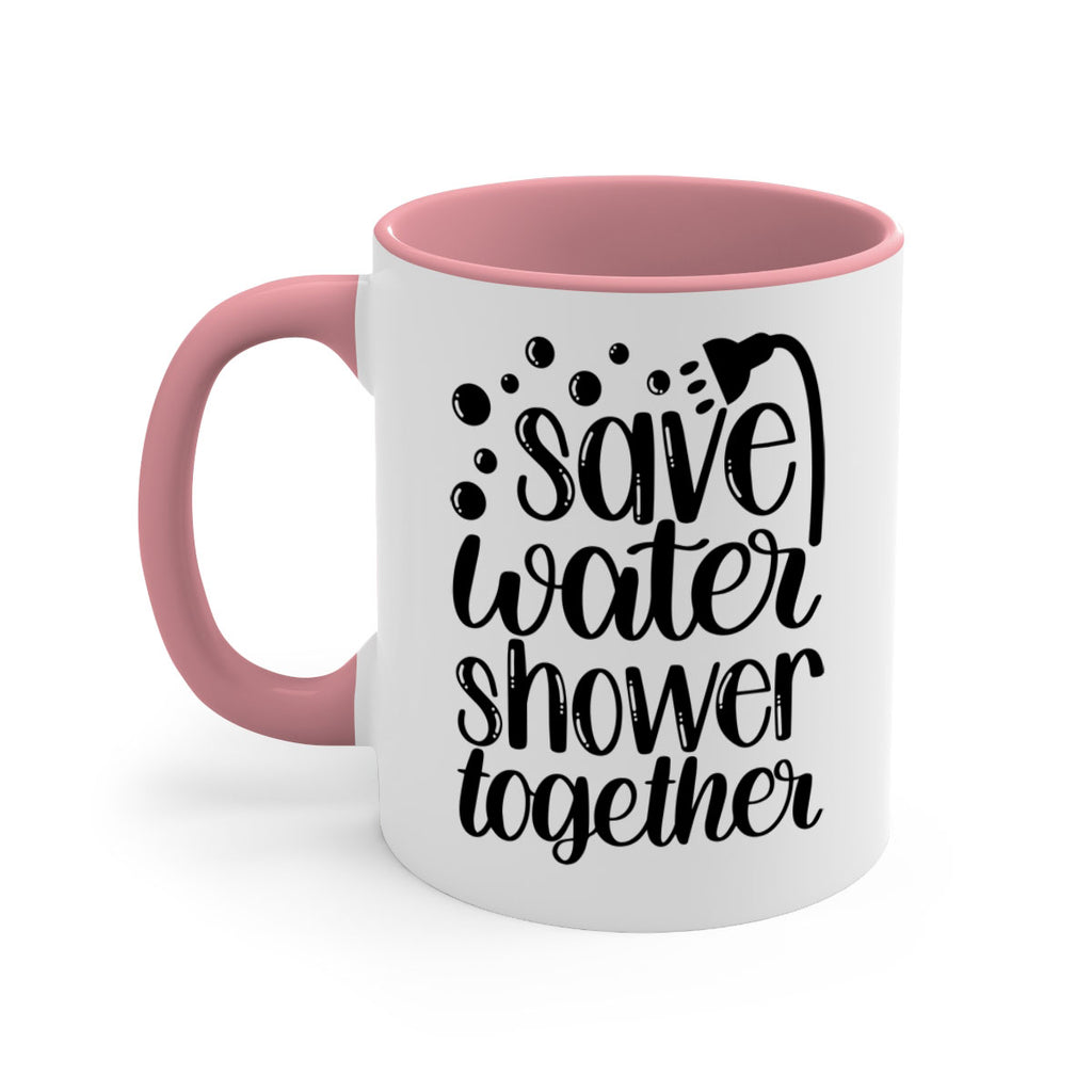 save water shower together 18#- bathroom-Mug / Coffee Cup