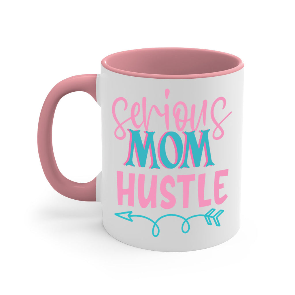 serious mom hustle 325#- mom-Mug / Coffee Cup