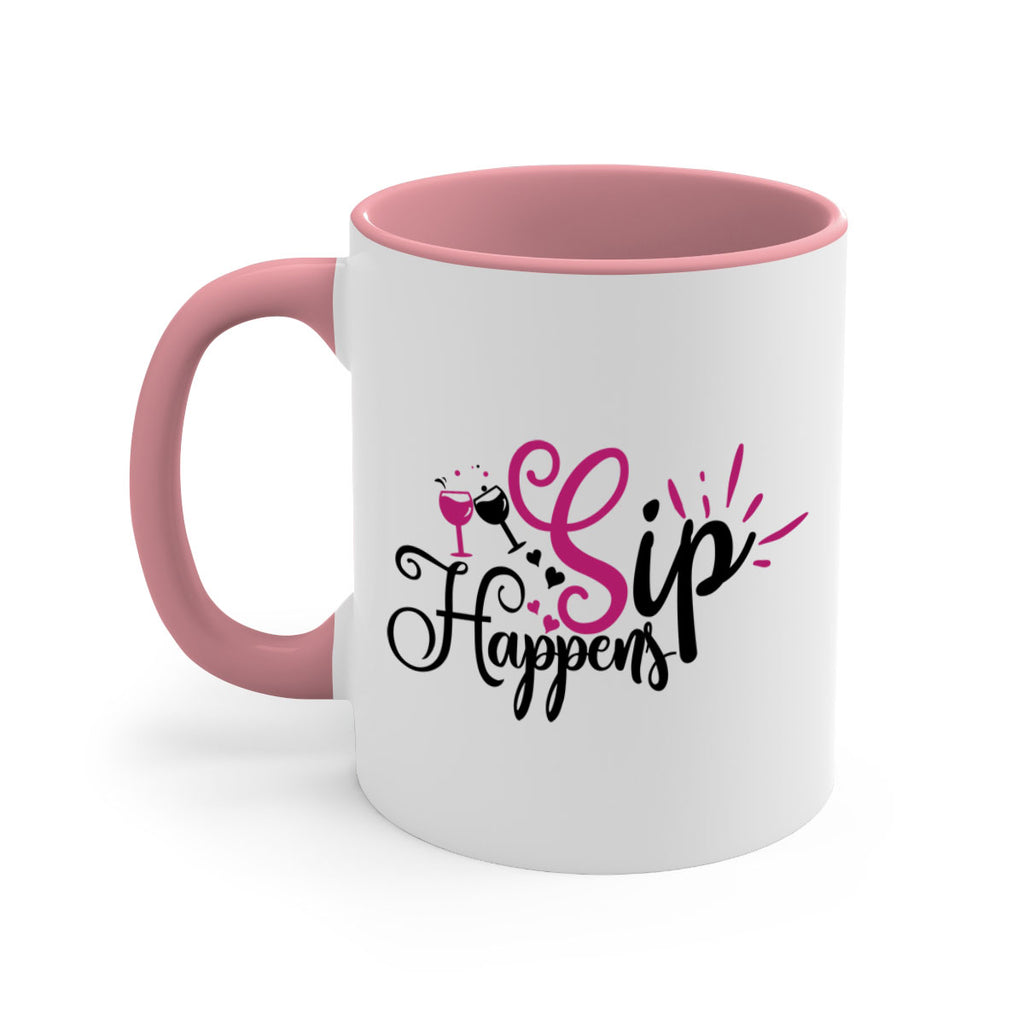 sip happens 163#- wine-Mug / Coffee Cup