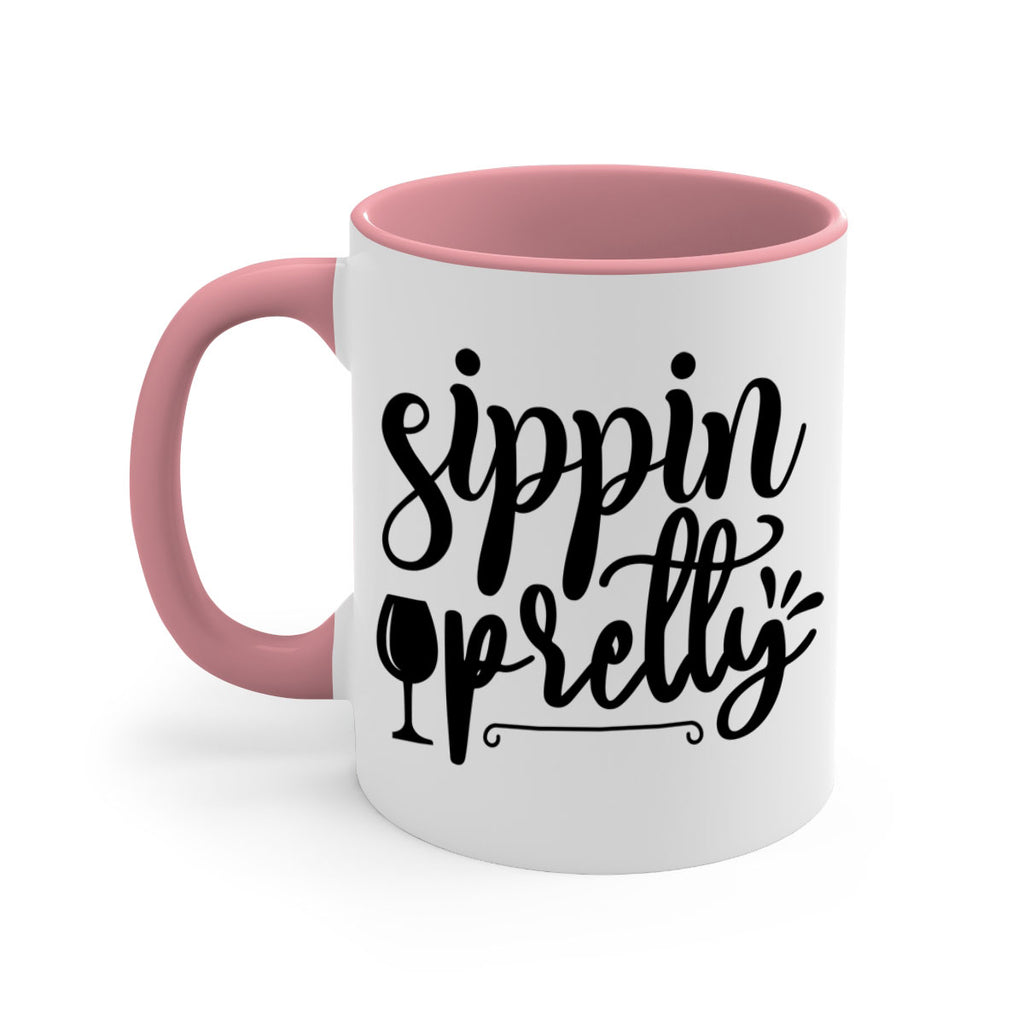 sippin pretty 160#- wine-Mug / Coffee Cup