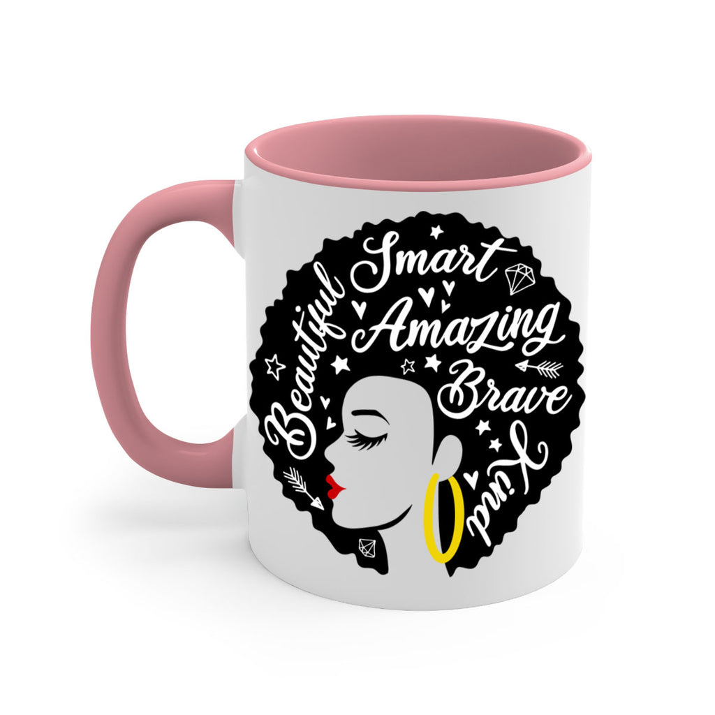 smart beautiful Style 5#- Black women - Girls-Mug / Coffee Cup