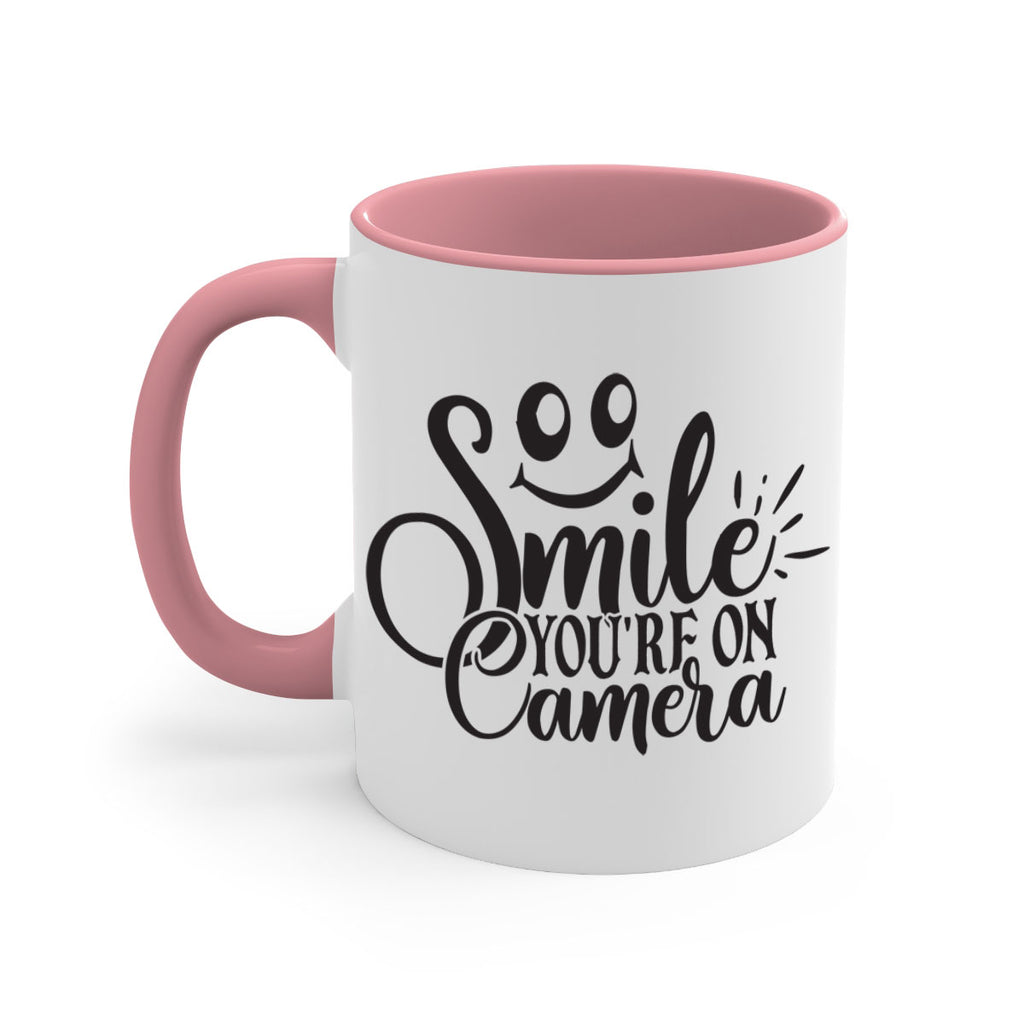 smile youre on camera 53#- home-Mug / Coffee Cup