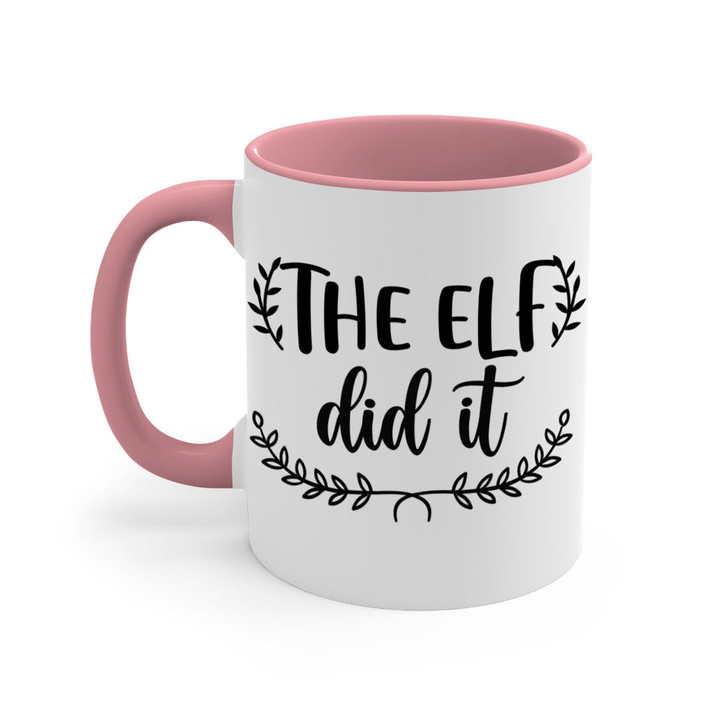 the elf did it style 1196#- christmas-Mug / Coffee Cup