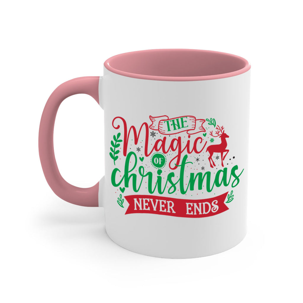 the magic of christmas never ends style 1201#- christmas-Mug / Coffee Cup