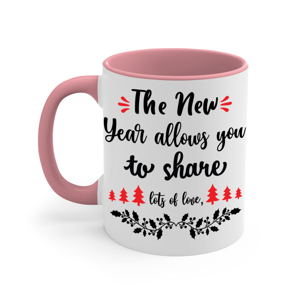 the new year allows you to share lots of love style 1205#- christmas-Mug / Coffee Cup