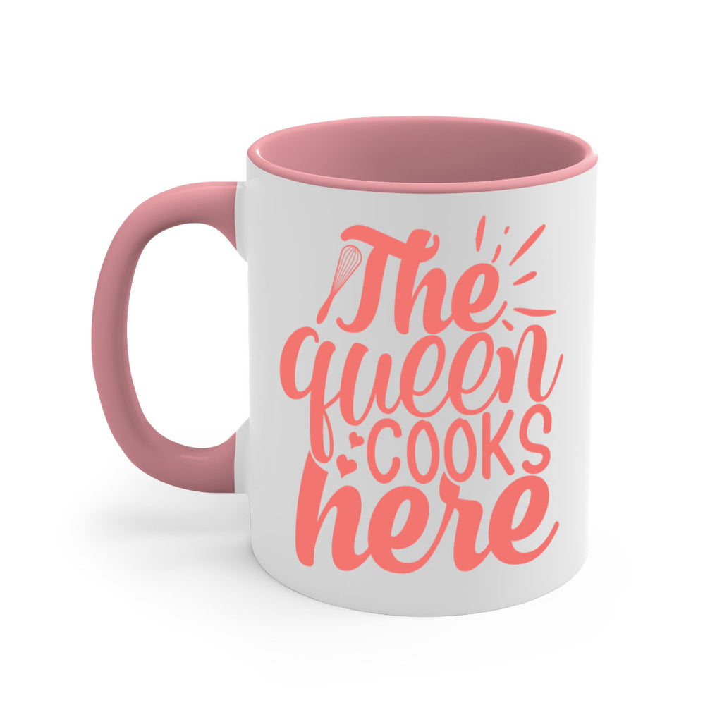 the queen cooks here 9#- kitchen-Mug / Coffee Cup