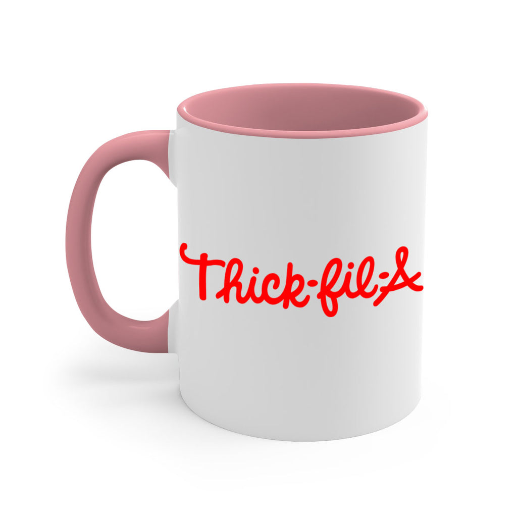 thick fil a 21#- black words - phrases-Mug / Coffee Cup