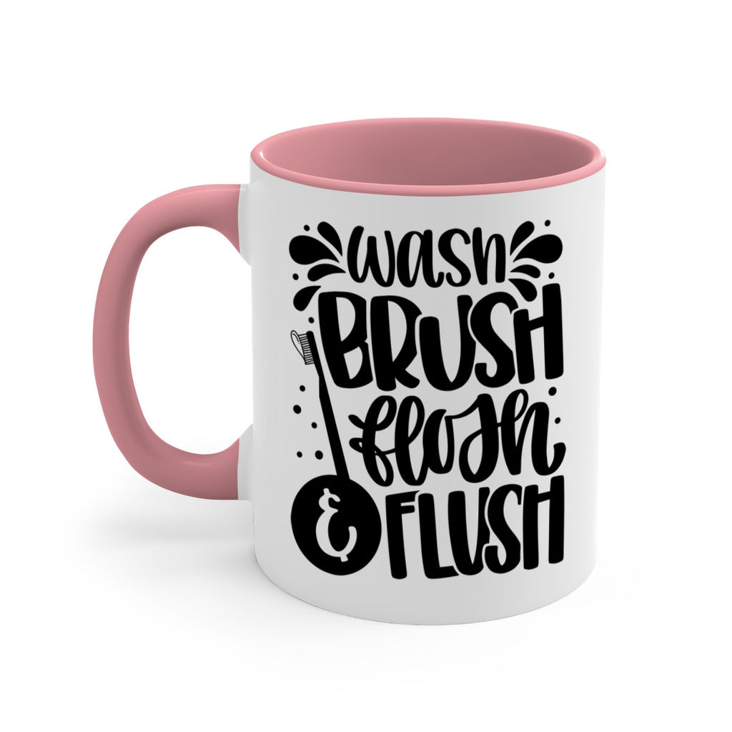 wash brush flosh flush 9#- bathroom-Mug / Coffee Cup