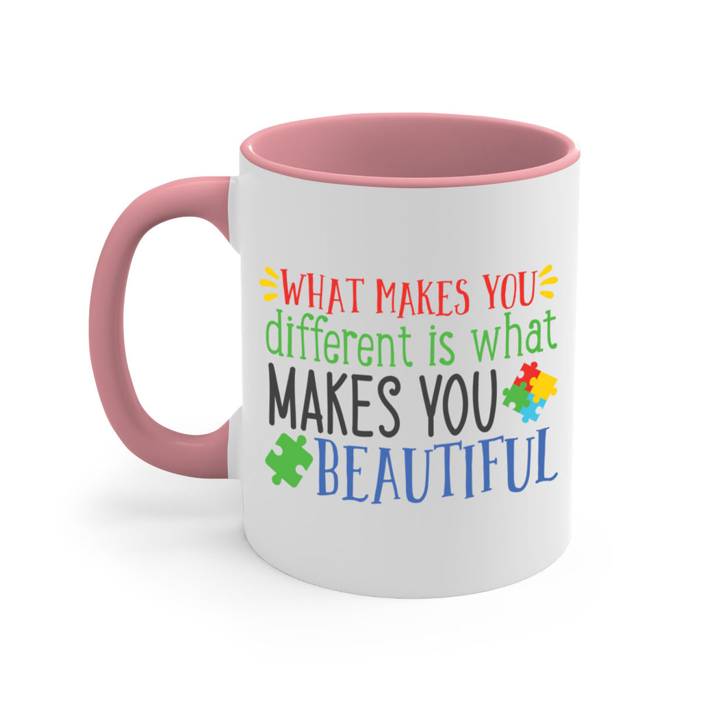 what makes you different is what makes you beautiful Style 3#- autism-Mug / Coffee Cup