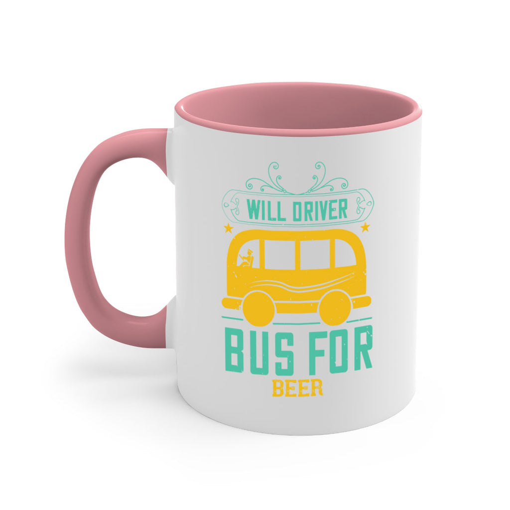 will driver bus for beer Style 6#- bus driver-Mug / Coffee Cup