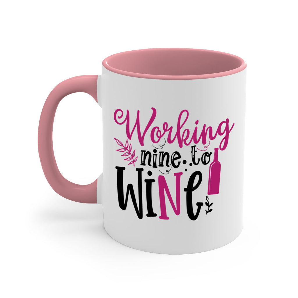 working nine to wine 141#- wine-Mug / Coffee Cup