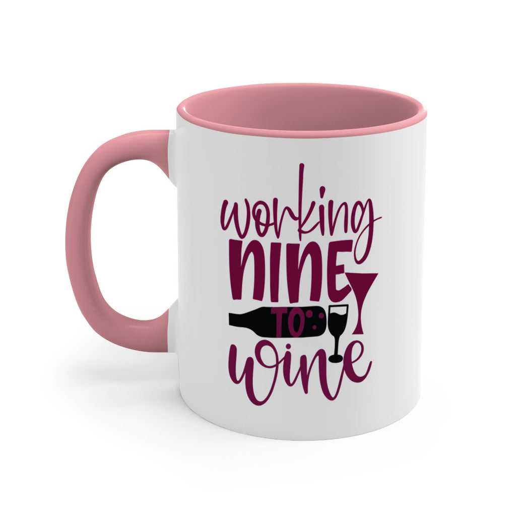 working nine to wine 142#- wine-Mug / Coffee Cup