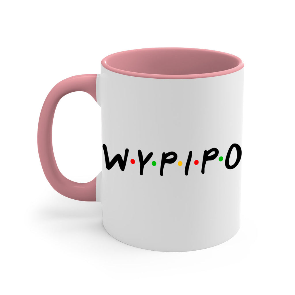 wypipo 7#- black words - phrases-Mug / Coffee Cup