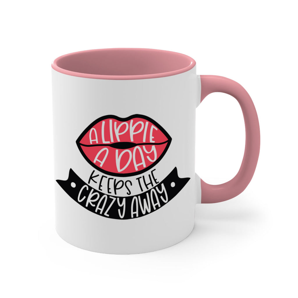 A Lippie A Day Keeps The Crazy Away Style 149#- makeup-Mug / Coffee Cup