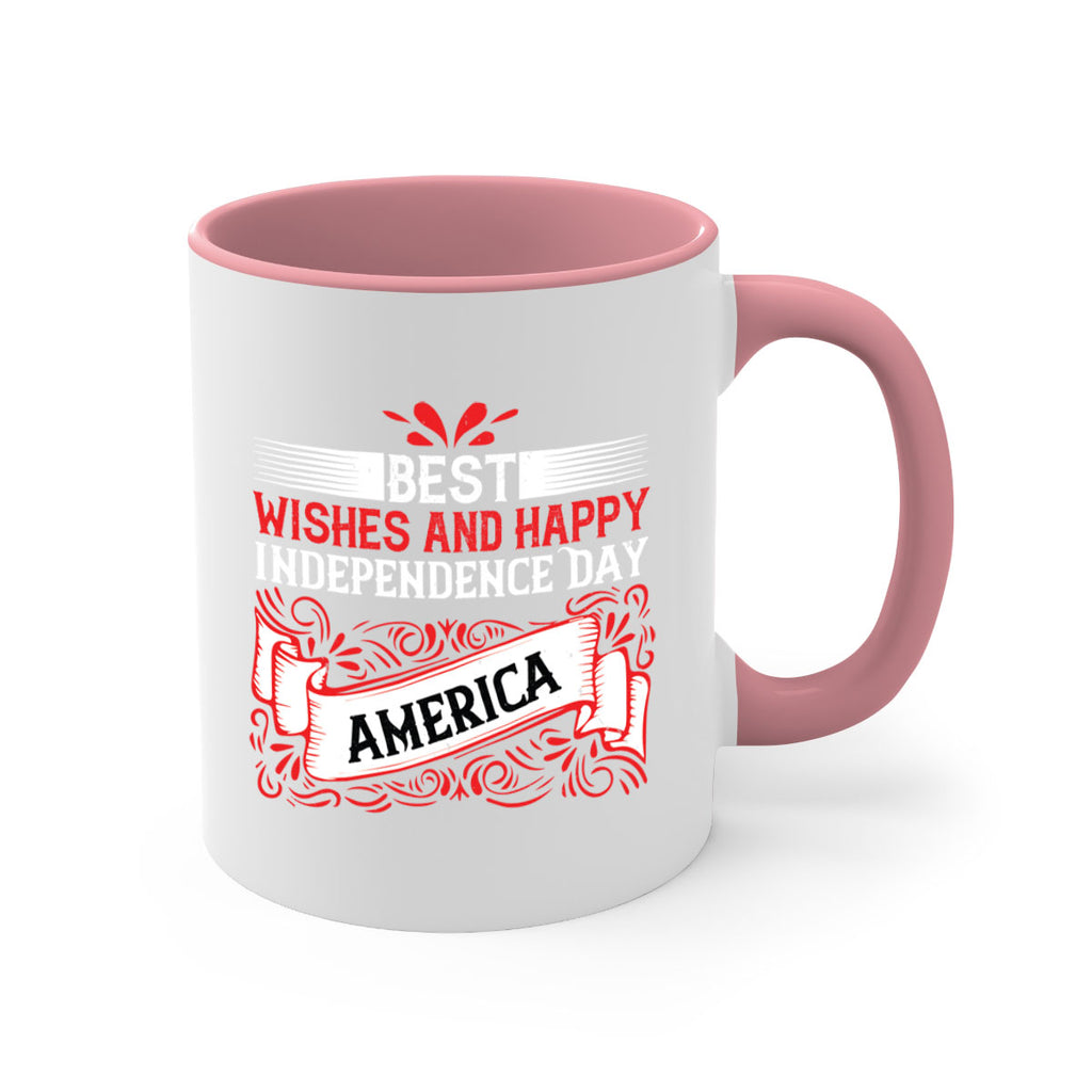 Best wishes and happy Independence Day america Style 86#- 4th Of July-Mug / Coffee Cup