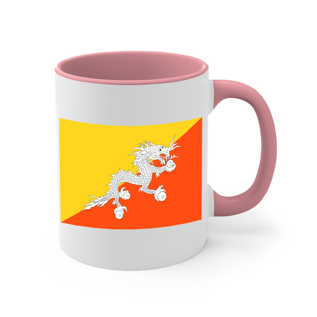 Bhutan 178#- world flag-Mug / Coffee Cup