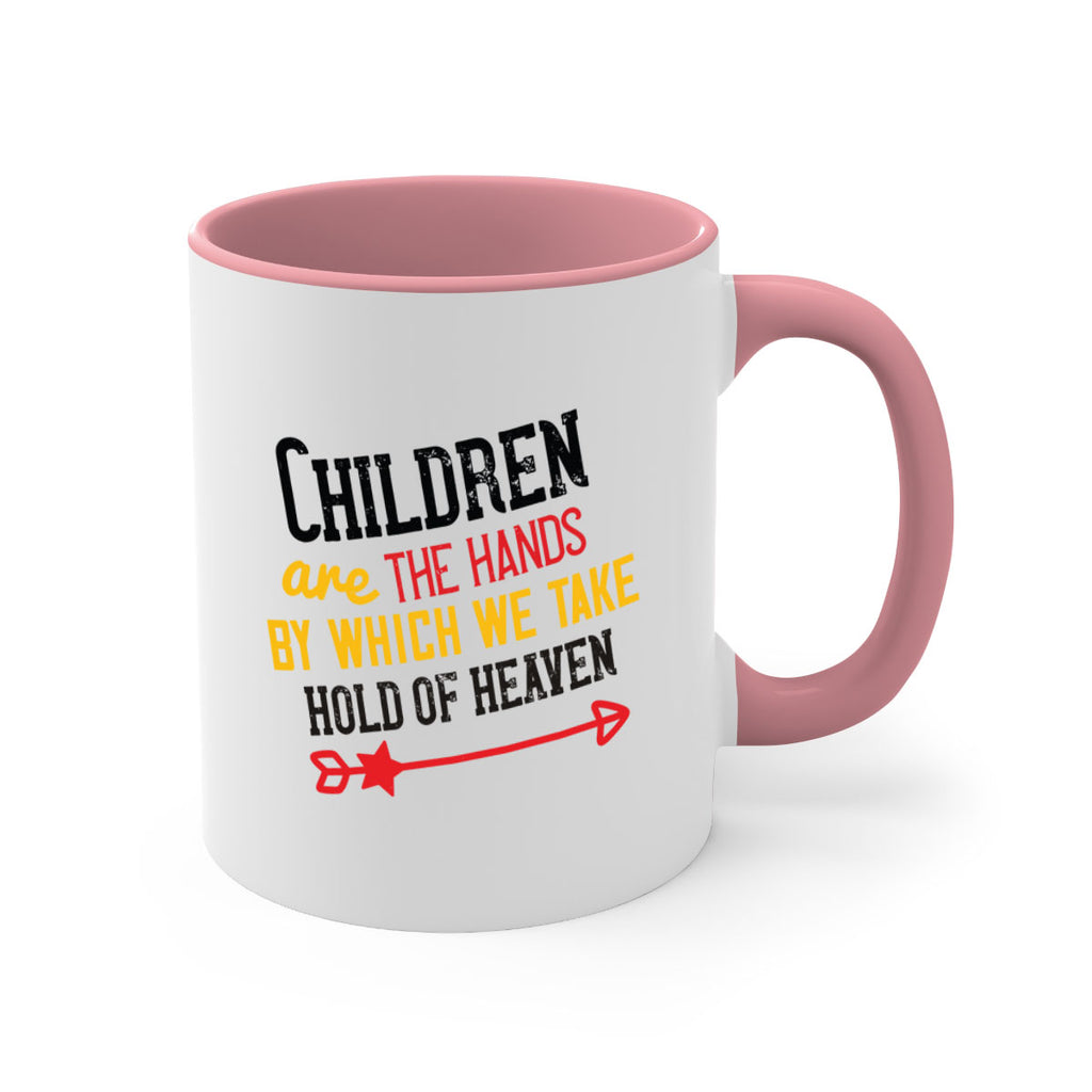 Children are the hands by which we take hold of heaven Style 48#- kids-Mug / Coffee Cup