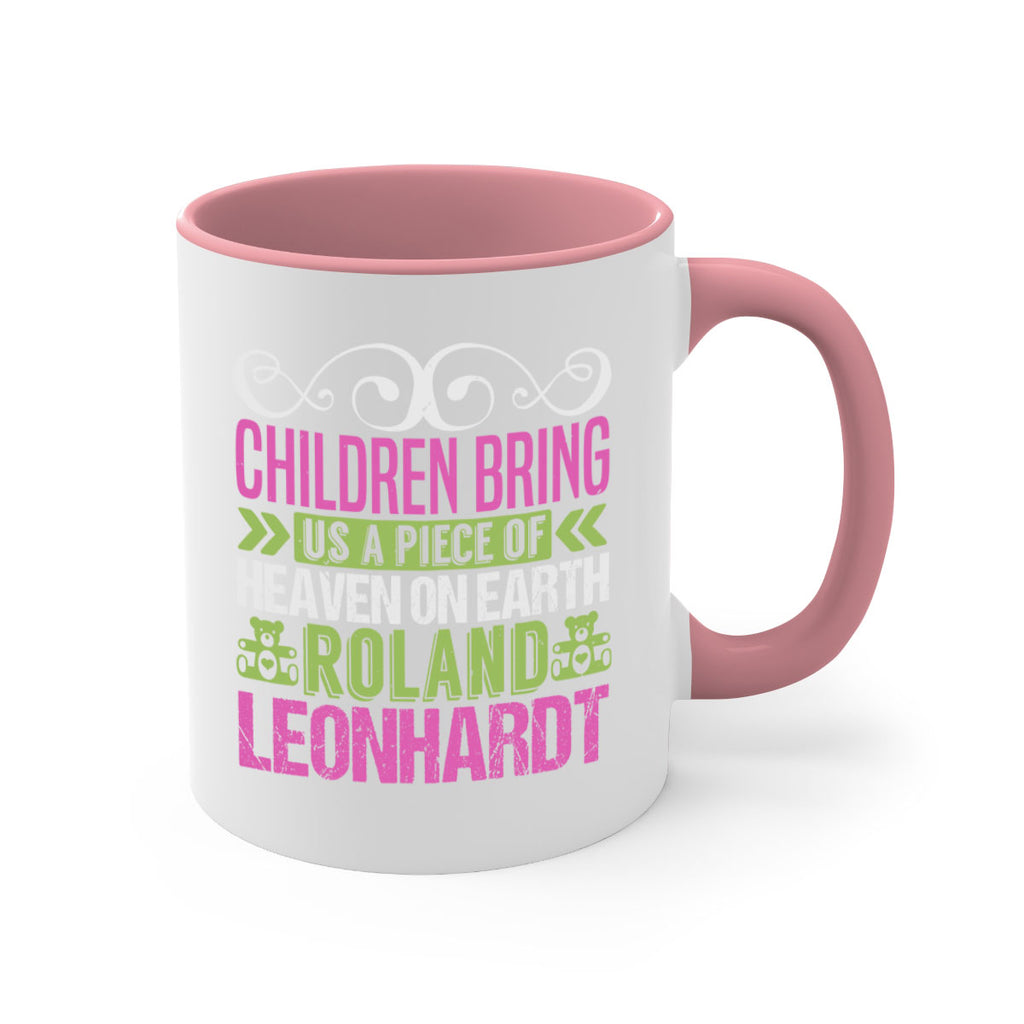 Children bring us a piece of Heaven Style 284#- baby2-Mug / Coffee Cup