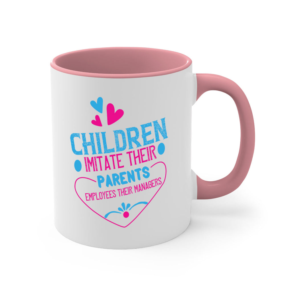 Children imitate their parents employees their managers Style 47#- kids-Mug / Coffee Cup