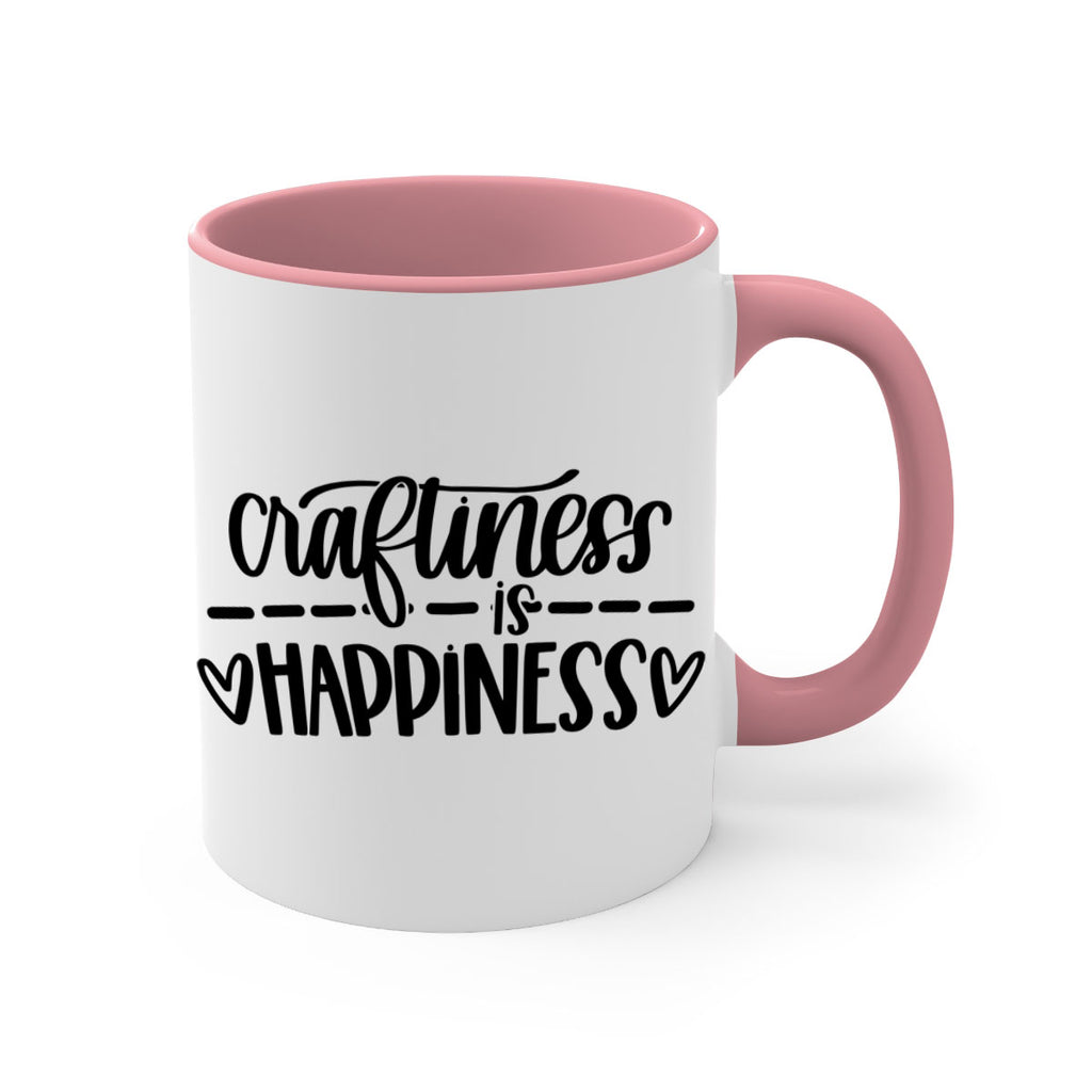 Craftiness Is Happiness 35#- crafting-Mug / Coffee Cup