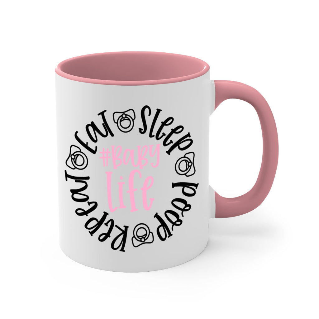 Eat Sleep Poop Repeat BabyLife Style 97#- baby2-Mug / Coffee Cup